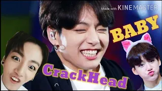 Jungkook being a CrackHead Baby