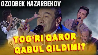 Ozodbek Nazarbekov to'g'ri qaror qldimi?