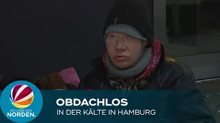 Obdachlos in eisiger Kälte: Lebensgefahr für Wohnungslose in Hamburg