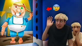 SIAMO STATI RAPITI DAL BAMBINO PAUROSO DI ROBLOX…😰 *baby bobby*