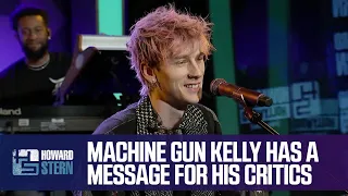 Machine Gun Kelly Addresses Critics That Say He’s New to the Rock Scene