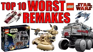 Top 10 WORST LEGO Star Wars Remakes!