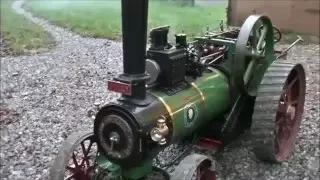 Steaming A 4" Foster Traction Engine