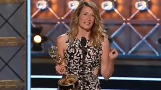 Laura Dern wins Best Supporting Actress in a TV Mini Series / Primetime Emmy Awards - 2017