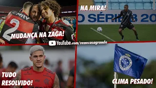 Pedro e Ceni conversaram! Flamengo REVOLTADO com o Cruzeiro! Mudança na zaga! Joia da Ponte na mira!