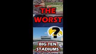 Worst Big Ten Football Stadiums 🤮 #shorts