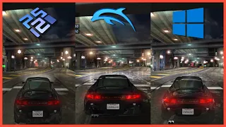 Need for Speed: Underground - PCSX2 vs Dolphin vs PC Graphics Comparison