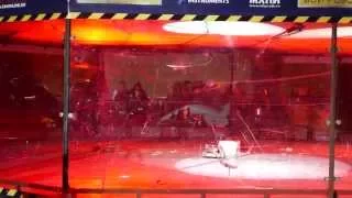 Battlebots Бои Роботов Бронебот 2015 - battle 2 - Beauty, Microwave - 4K LX100