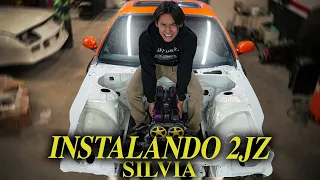 Instalando motor 2JZ en SILVIA S14 | Kenyi Nakamura