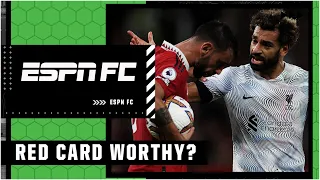 Bruno Fernandes deserving of a RED CARD?  ESPN FC debates 🔥