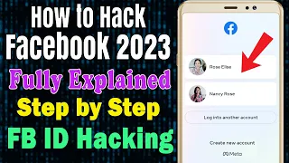 How to Hack Facebook Account 2023 without Email || Possible or Not? Fully Explain || Secure FB ID