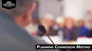 Alpharetta Planning Commission Meeting - 04-14-2022