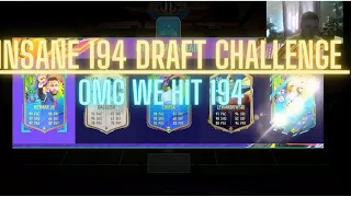 INSANE 194 DRAFT CHALLENGE | FIFA 21