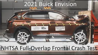 2021-2022 Buick Envision NHTSA Full-Overlap Frontal Crash Test