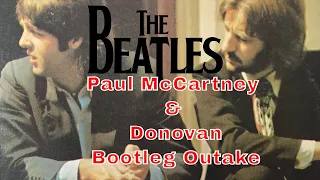 Paul Mccartney & Donovan  Abbey Road Studio Outake How Do You Do