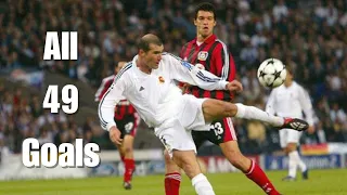 Zinedine Zidane All 49 Goals Real Madrid