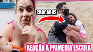 LEVAMOS A ELIZA NA SUA FUTURA ESCOLA * Chocados com a reação dela | Kathy Castricini