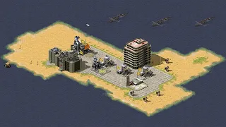 Red ALert 2 | Extra hard AI | 7 vs 1 | Map usa | America vs 7 random