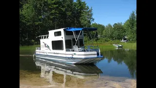 Nomad Sea Ark Voyager Trailerable Houseboat EXTERIOR Tour