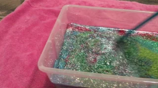 100 LAYERS OF GLITTER (MESSY)