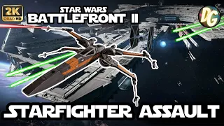 Heavy LOSSES in Star Wars Battlefront 2: EPIC Starfighter Assault with Poe Dameron's T-70 X-Wing