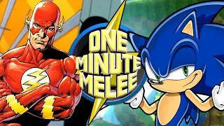 FLASH & SUB-ZERO REACT | Sonic the Hedgehog vs The Flash - One Minute Melee (Sega vs DC Parody)