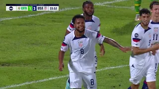 USMNT vs. Grenada: Weston McKennie Second Goal - Mar. 24, 2023