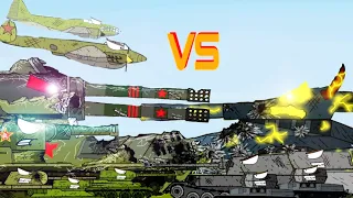 Mass destruction! I Cartoon about tanks!