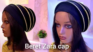 How to make Beret  Cap #fypシ #viralvideo #fyp  #trendingvideo #viral #fashion #beauty #party #beret