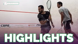 "THAT'S CLEVER PLAY!" | Ibrahim v Gawad | The Pittsburgh Open 2024 | SF HIGHLIGHTS