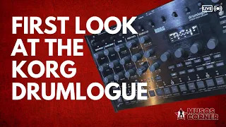 First look at the Korg Drumlogue Hybrid Drum Machine