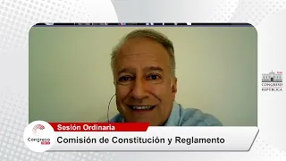 COMISIÓN DE CONSTITUCIÓN Y REGLAMENTO | CONGRESO PERÚ | 03/01/23