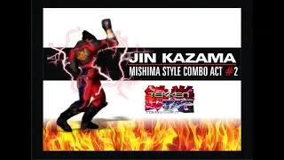 Tekken Tag Tournament- Jin Kazama- Mishima Style Combo Act # 2 EWGF!!