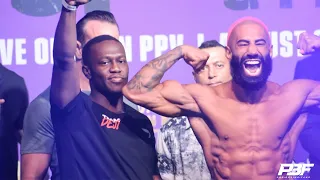 DEJI VS FOUSEY FULL WEIGH IN AND FINAL FACE OFF