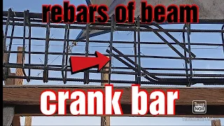 EXTRAbars/crankbars at reenforcement or beam rebars tutorial