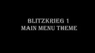 Blitzkrieg I Main Menu theme