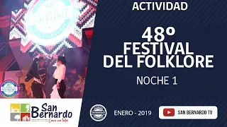 48º Festival Nacional del Folklore de San Bernardo noche 1