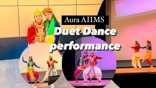 My Duet Dance performance |AURA|AIIMS JODHPUR |medfest#aiimsjodhpur#aura2023
