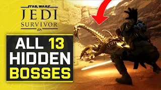 You DON'T want to miss these HIDDEN Bosses in Jedi: Survivor... 👀