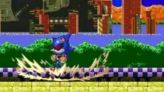 Sonic vs Metal sonic-[Sprite animation]