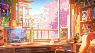 Spring Study Vibes  🌸 Music that makes you more inspired to study & work -  Lofi hip hop mix