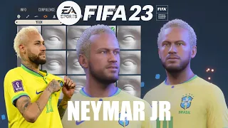 FIFA 23 - Create Neymar Jr World Cup 2022 Pro Clubs (Face Creation)