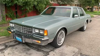 1982 Chevrolet Box Caprice ! Immaculate condition all original texas car .