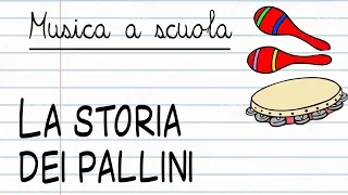 Insegnare musica a scuola dell'infanzia con la storia dei pallini