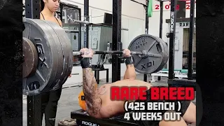 Heavy Bench Press | 425lb @ 181lb