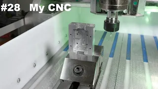 #28. My CNC - Обработка детали в тисках