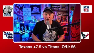 Houston Texans vs Tennessee Titans 1/3/21 NFL Pick and Prediction Sunday Week 17 NFL