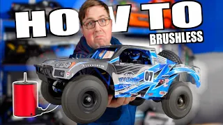 Easily Convert an RC Car to BRUSHLESS. Beginners Guide