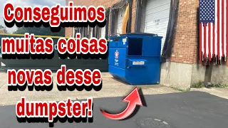 CONSEGUIMOS MUITAS COISAS NESSE DUMPSTER DOS ESTADOS UNIDOS!🇺🇸🇺🇸🇺🇸 Dumpster-basura