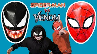 Easy Paper SPIDER-MAN Mask/ VENOM Mask/ Spider Web Shooter